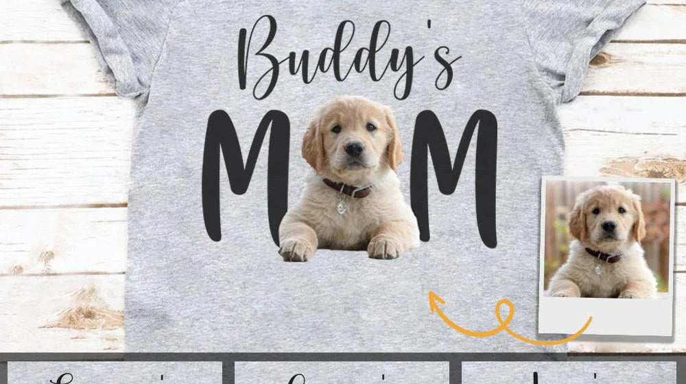 "Celebrating Fur Motherhood: Personalized Dog/Cat Mom T-Shirts – Wear Your Love with Style - Young Trendz