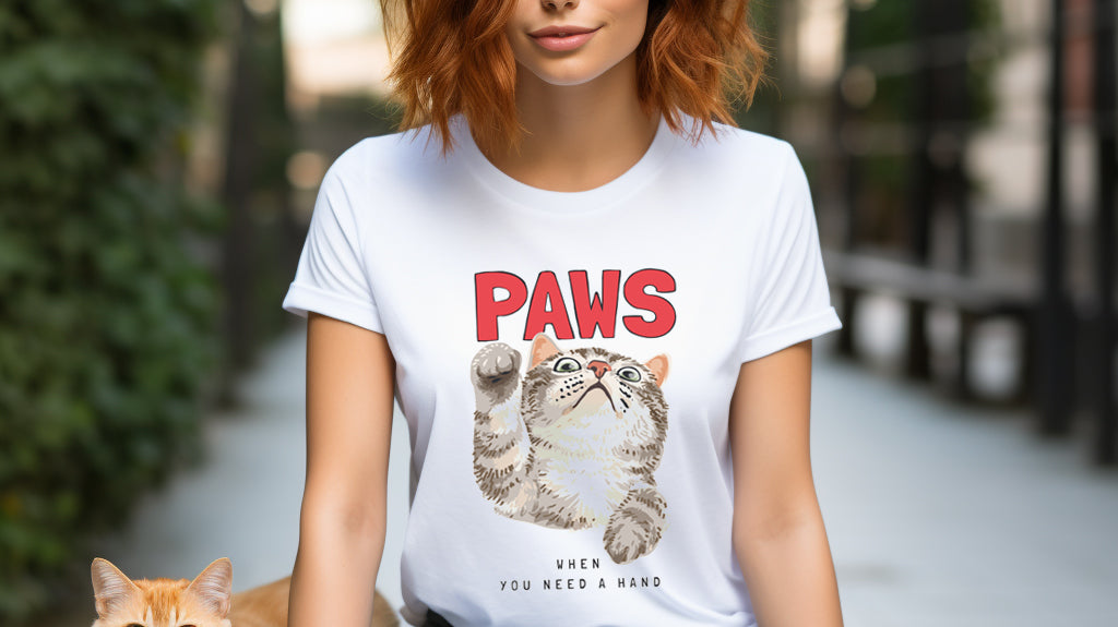Purr-fectly Stylish: Embrace Your Love for Cats with Our Cat Print T-Shirts