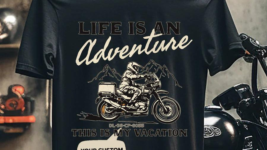 Rider's Pride Unleashed: Himalayan Biker T-Shirts with Custom Number Plates - Young Trendz