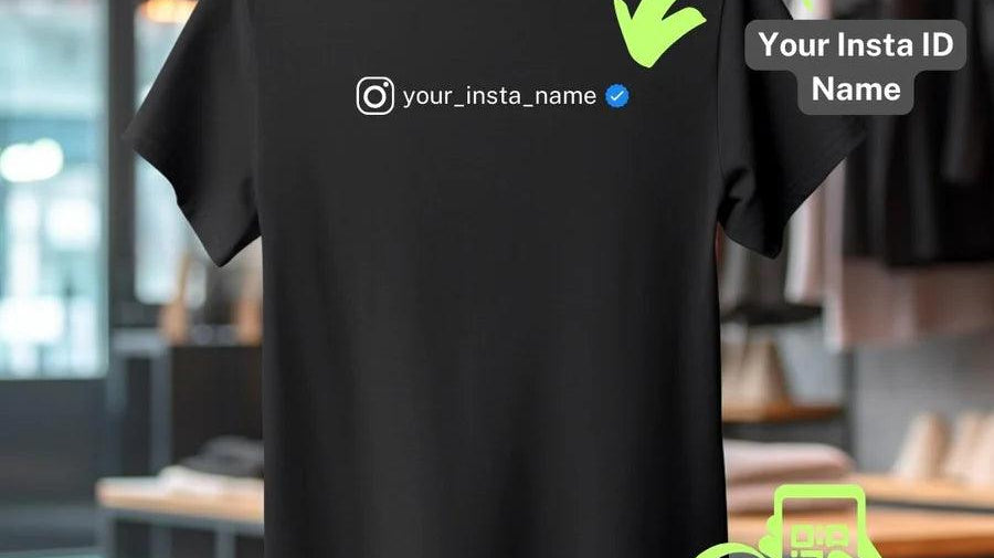 Boost Your Instagram Prеsеncе with Custom 'Instagram ID' T-Shirts: A Trеndy Approach to Pеrsonal Branding - Young Trendz