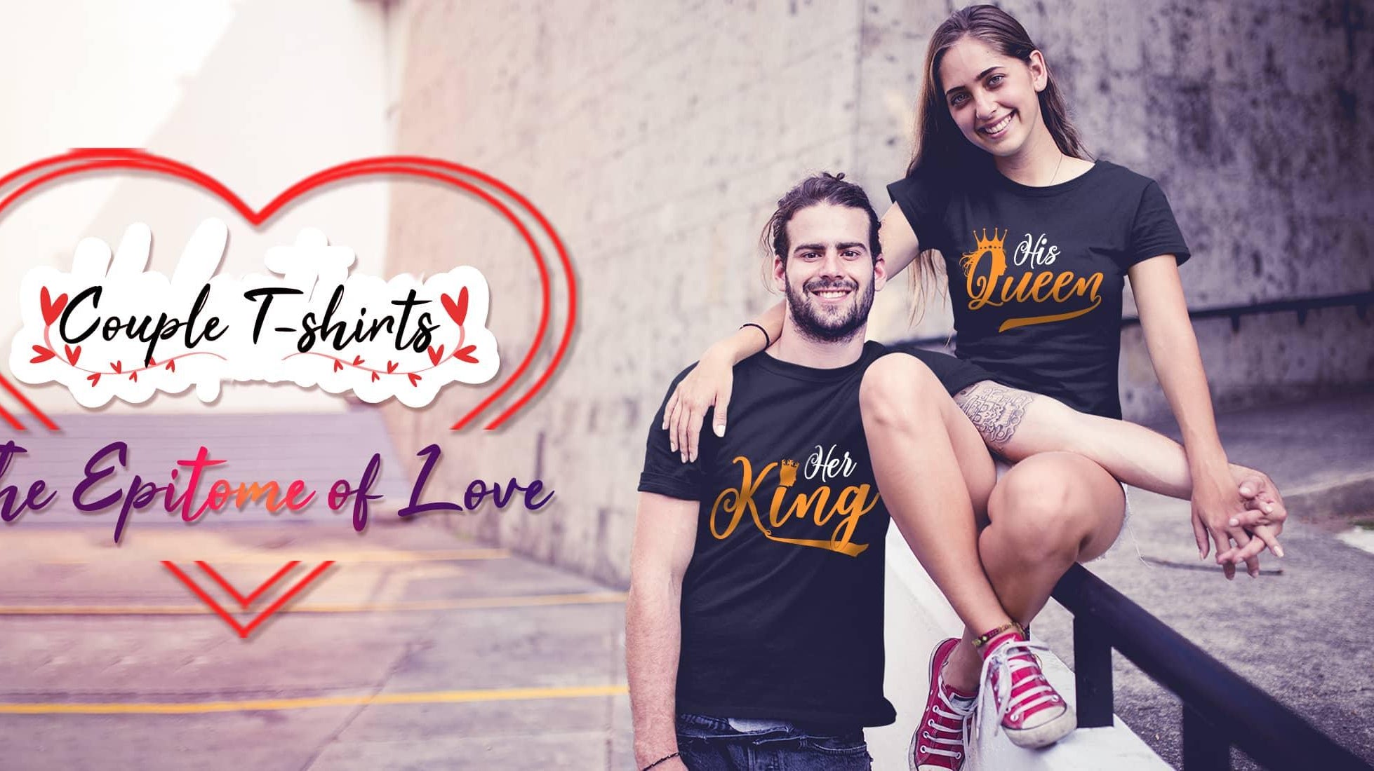 Elevate Your Couple Style: Top 5 Couple T-Shirt Ideas That Speak Love Loud and Clear! - Young Trendz