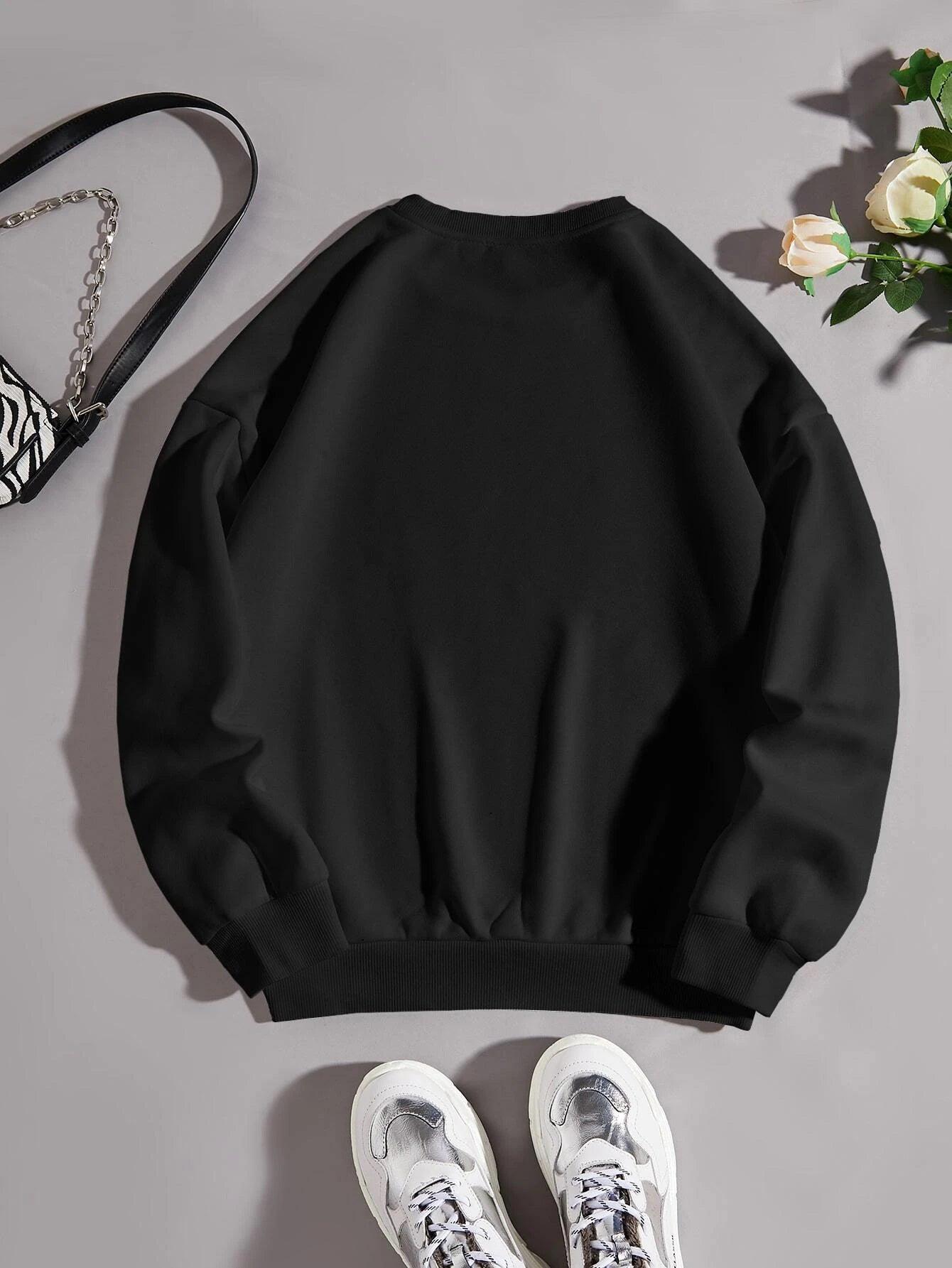 Pawsitively Adorable: Cat Lovers' Printed Unisex Sweatshirt โ Cozy Up in Feline Fashion! - Young Trendz