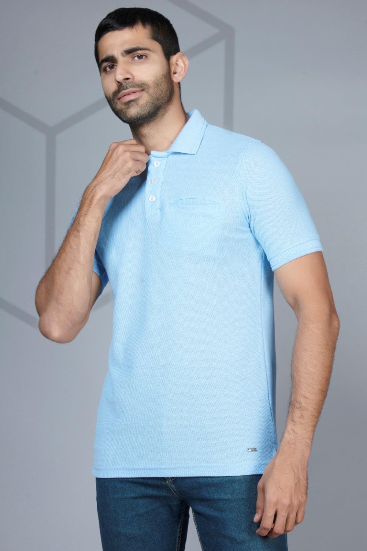 Pocket Perfect: Solid Polo Tees – Trendy, Versatile, and Ready for Anything! - Young Trendz