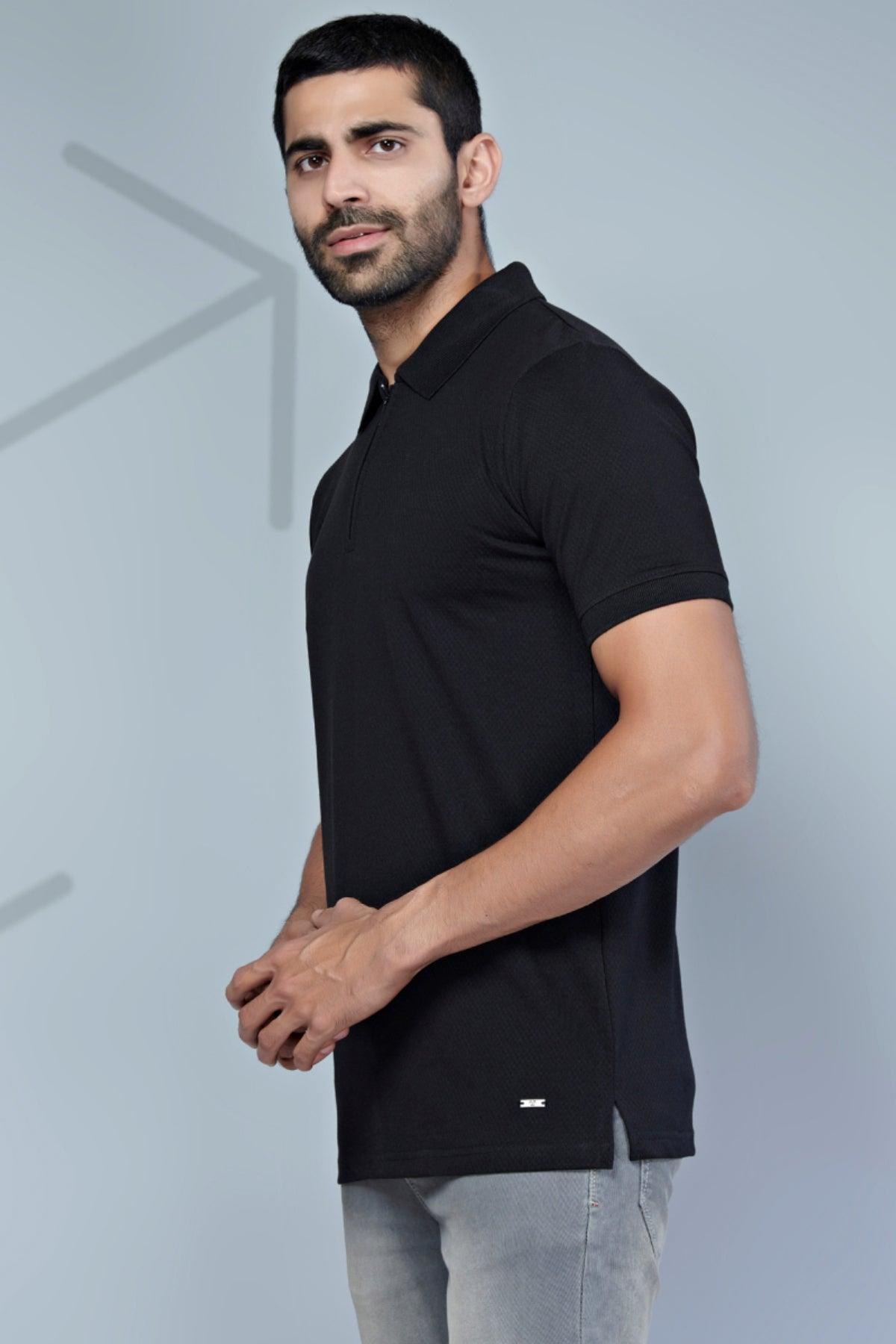 Essential Elegance: Solid Polo Tees for Effortless Style! - Young Trendz