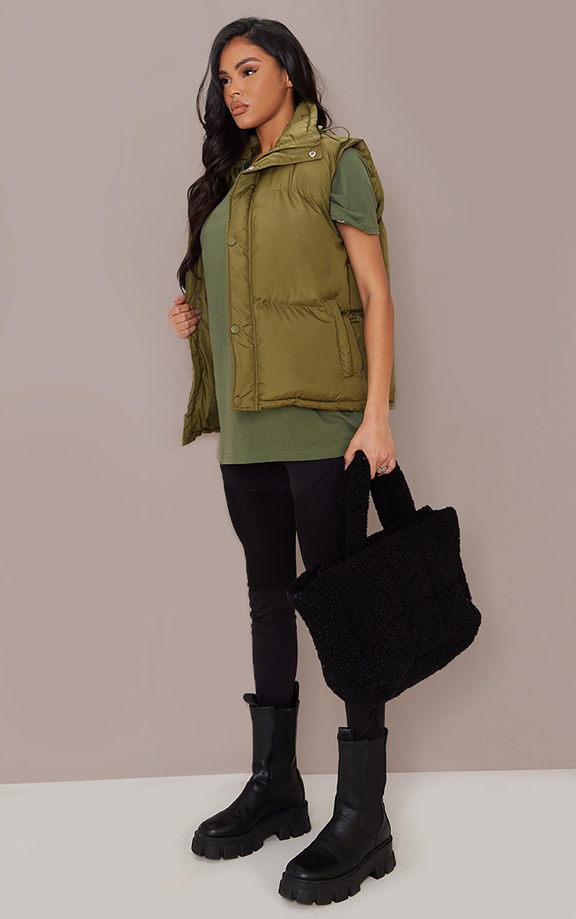 Effortless Elegance: The Perfect Oversized Comfort for Women - (Olive) - Young Trendz