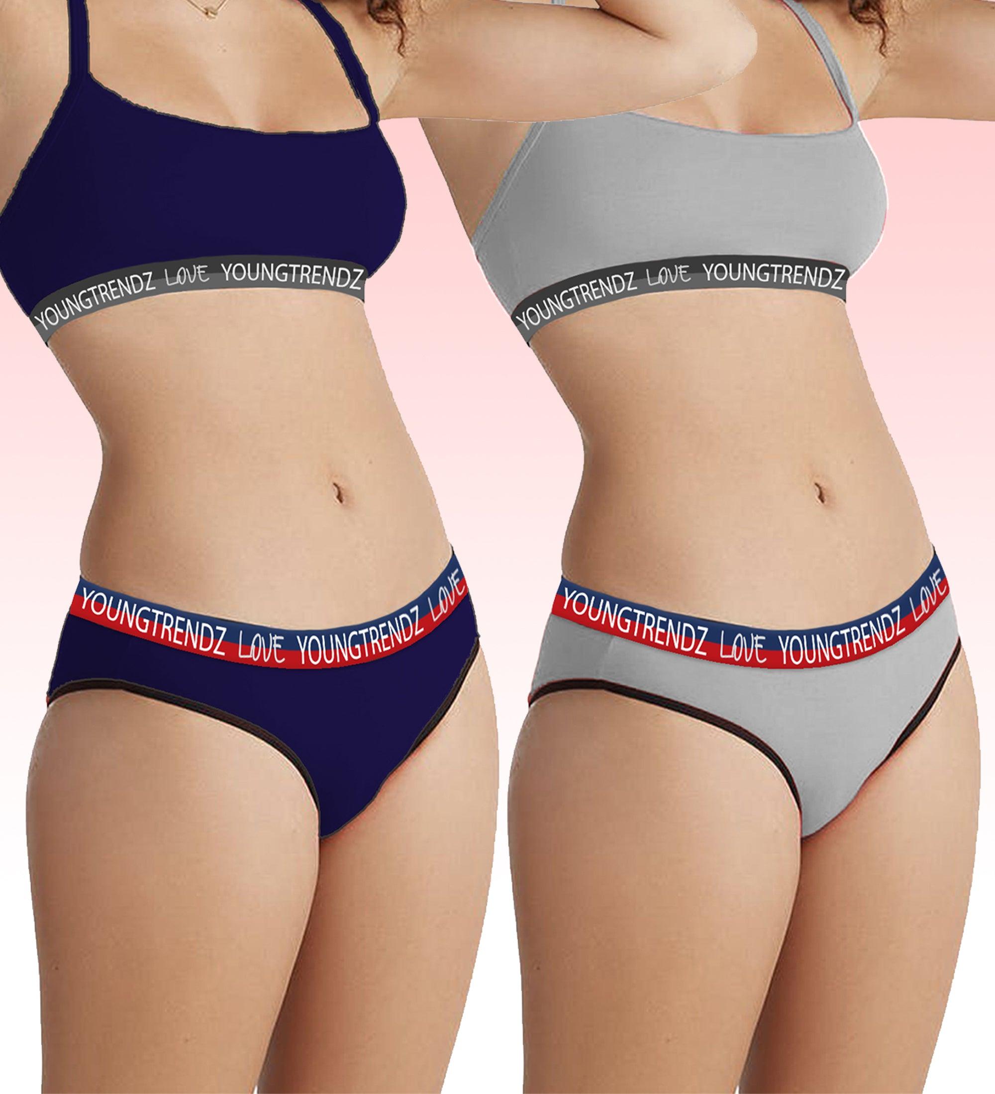 Young Trendz Women Love Elastic Hipster - 2pcs Pack - Young Trendz
