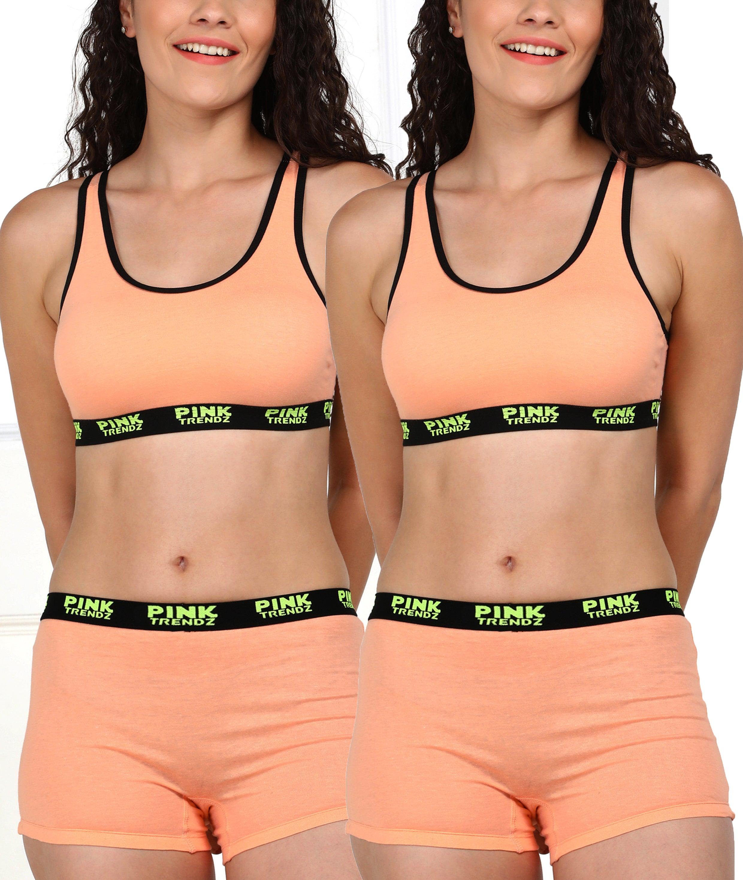 Womens Pink Trendz Combo Swim Wear Set - Young Trendz