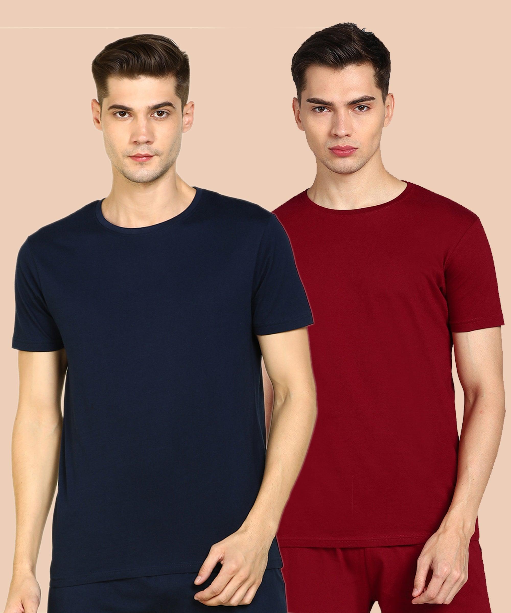 Young Trendz Men Halfsleeve Combo Solid Tshirt - Young Trendz