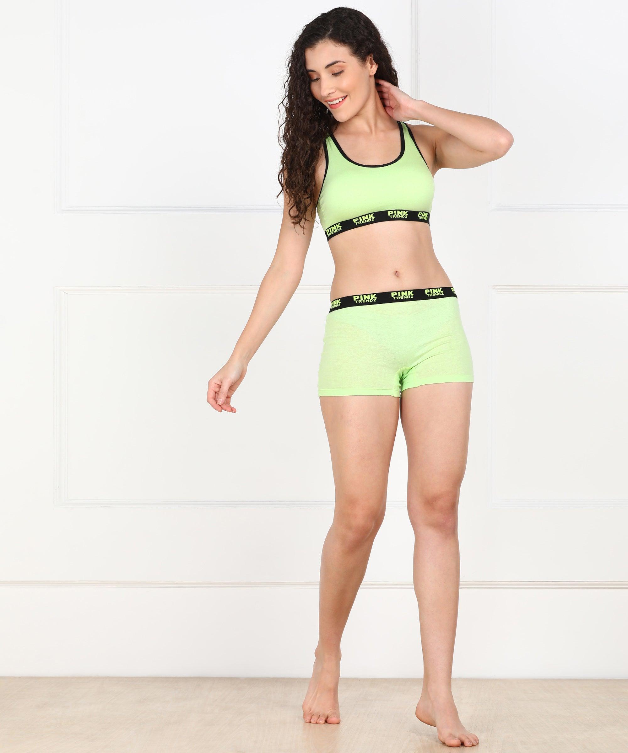 Womens Pink Trendz Combo Swim Wear Set - Young Trendz