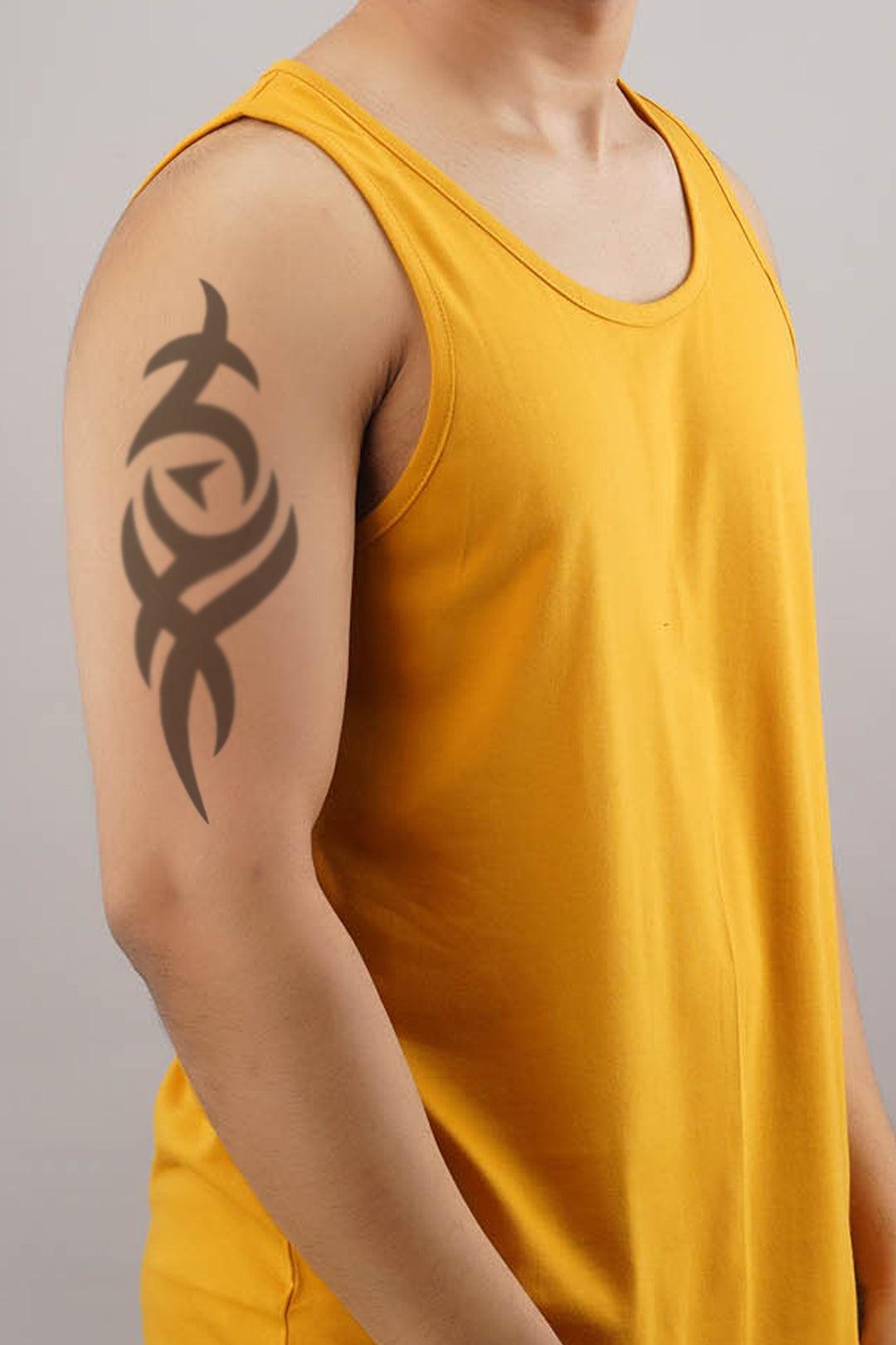 Mens Plain Sleeveless Tshirt - Young Trendz