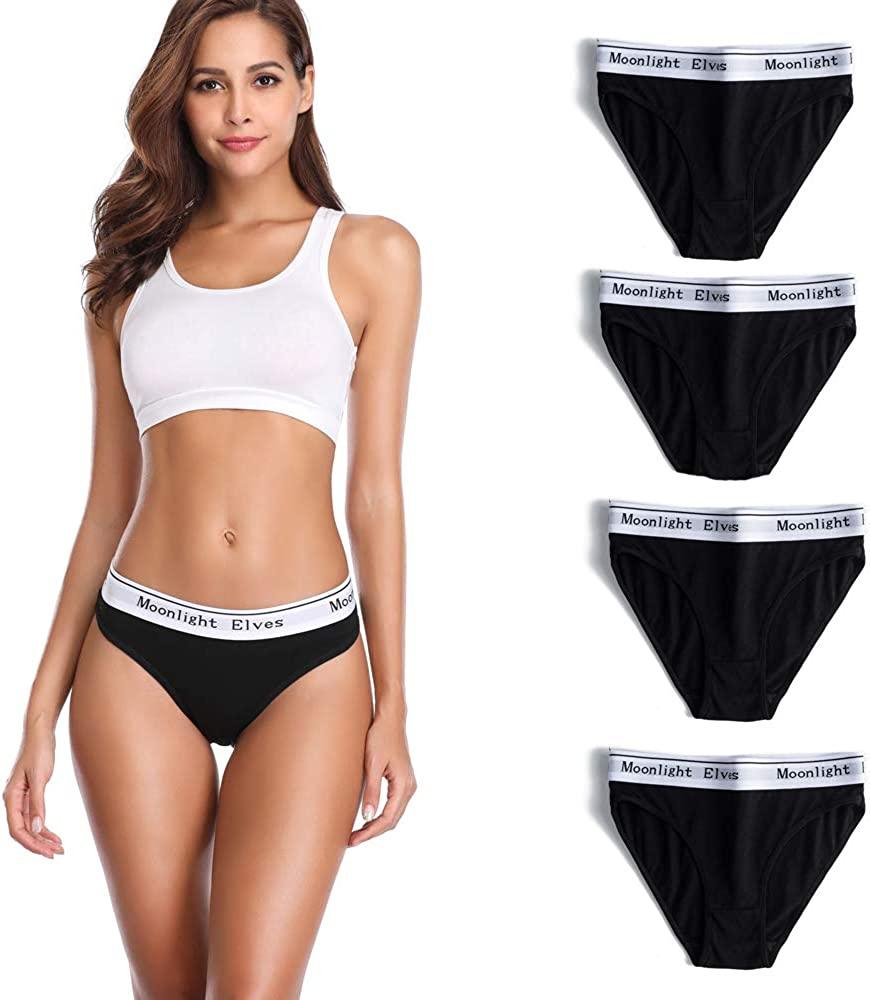Premium Imported Underwear - Women Pack Of 4 Briefs - Young Trendz