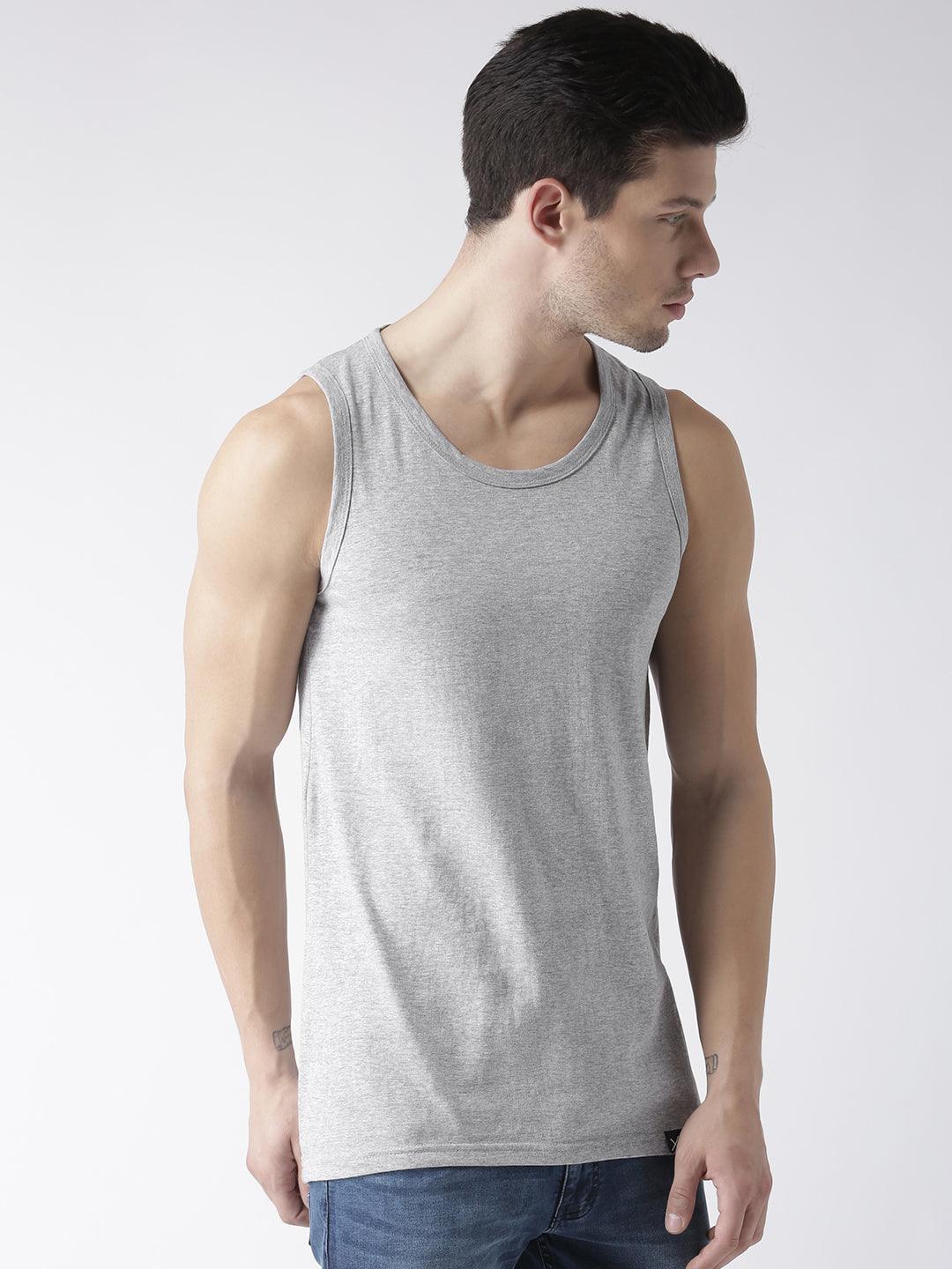 Boys Plain Sleeveless Tshirt - Young Trendz