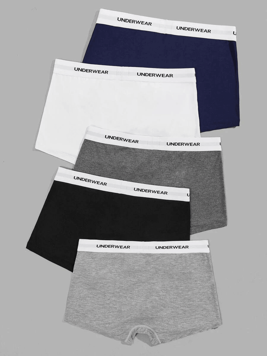 Premium Imported Underwear - Men Pack Of 5 Trunks - Young Trendz