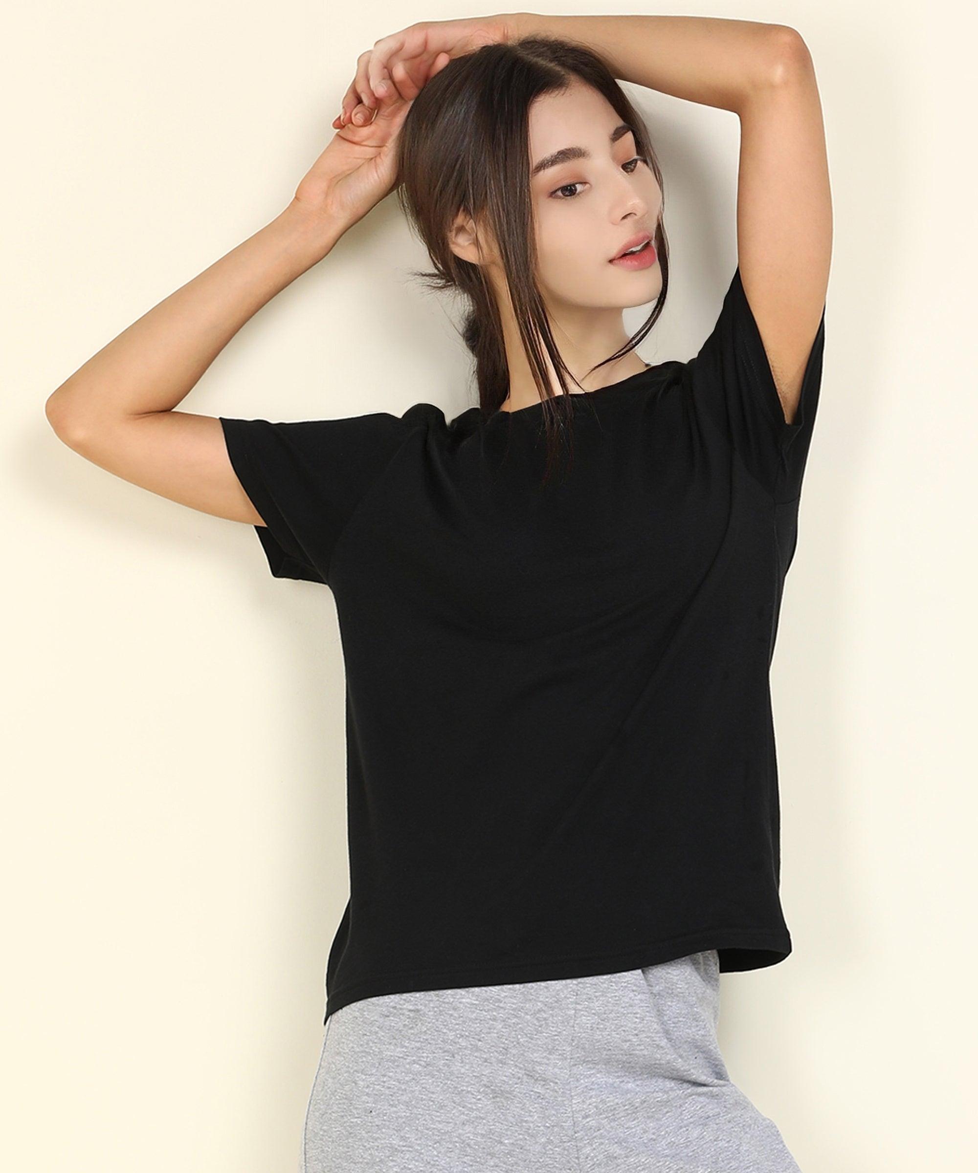 Girls Regular Fit Solid Tshirt - Young Trendz