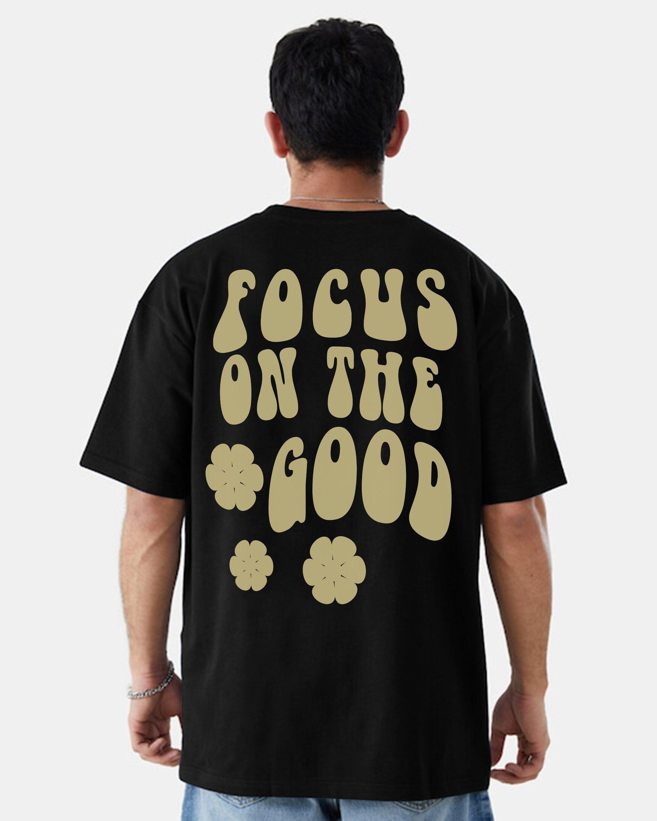 Mens Unisex Over Size Printed Black Color Tshirts - Young Trendz