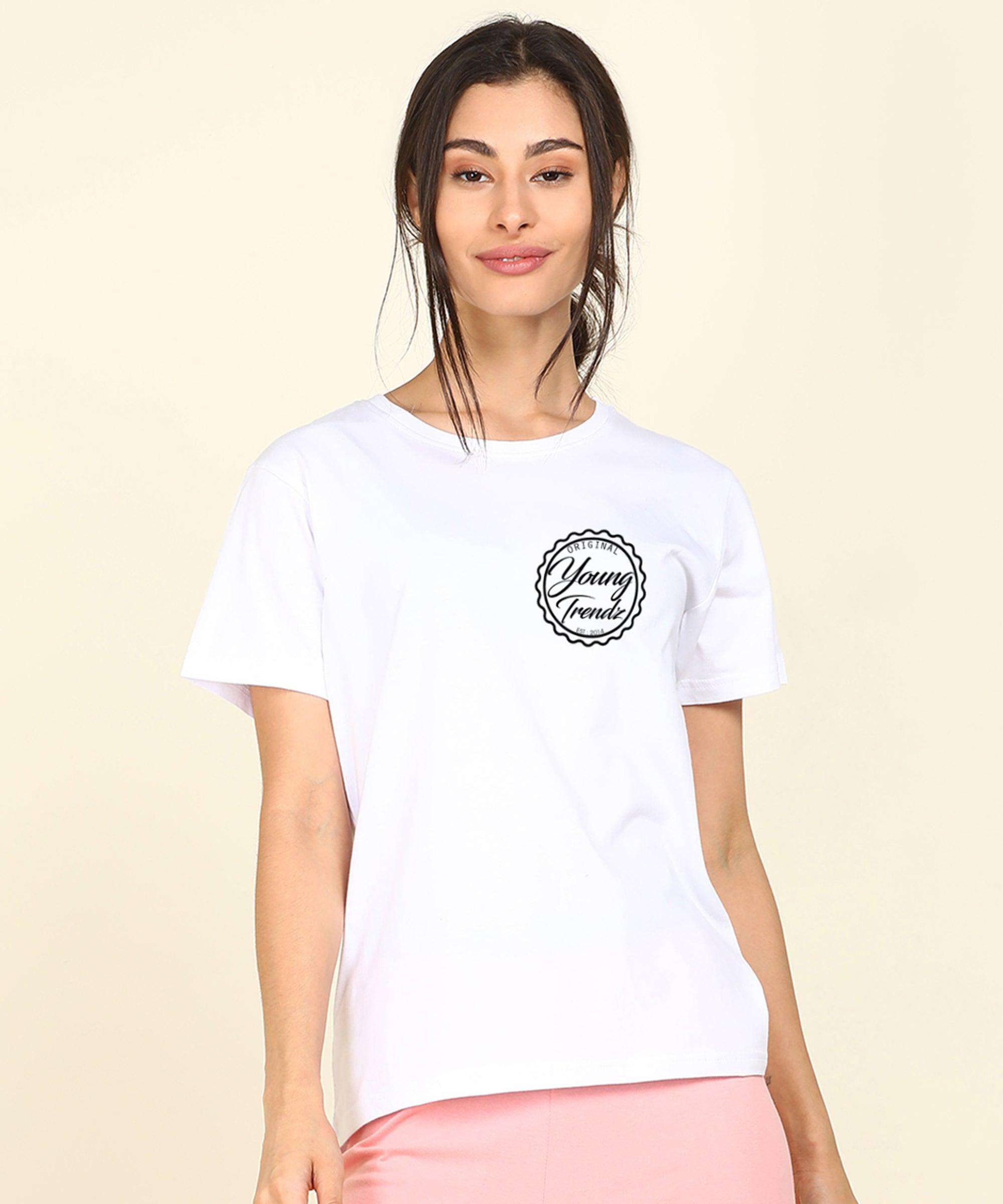 Young Trendz Womens Regular Fit Combo Printed T Shirt - Young Trendz