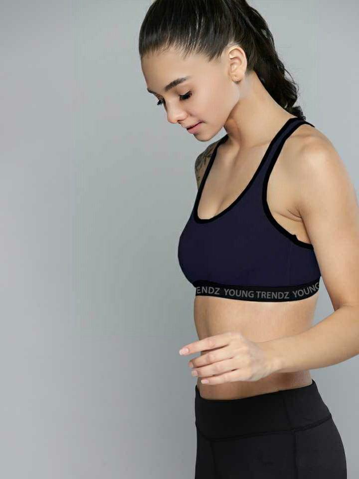 Young Trendz Girls Non Padded Combo Sports Bra(Pack of 2) - Young Trendz
