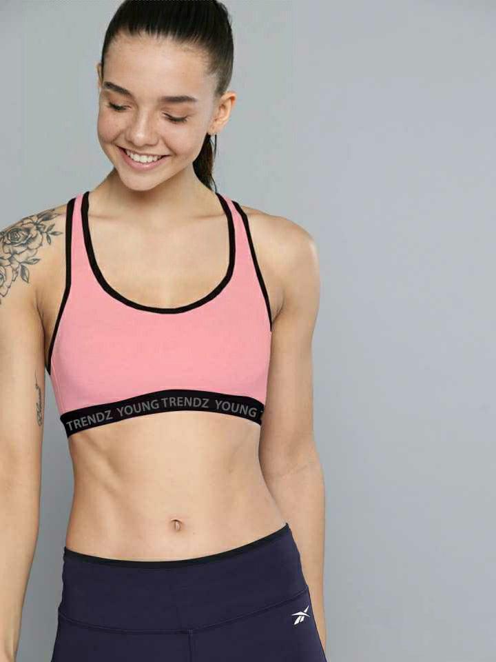 Young Trendz Girls Non Padded Sports Bra - Young Trendz