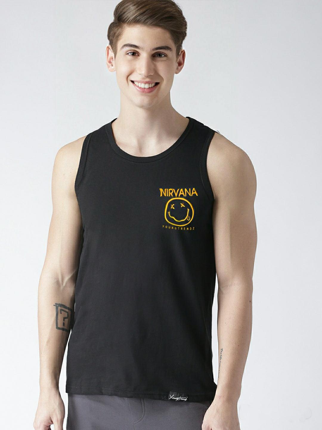 Boys Print Sleeveless Tshirt - Young Trendz