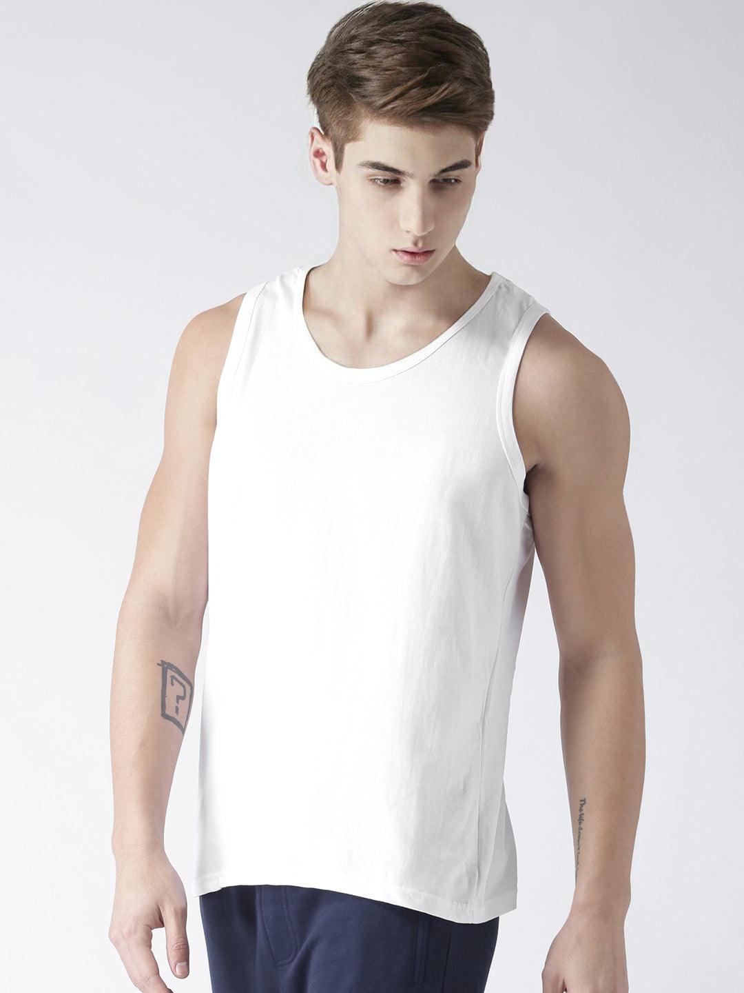 Boys Plain Sleeveless Combo Tshirt - Young Trendz