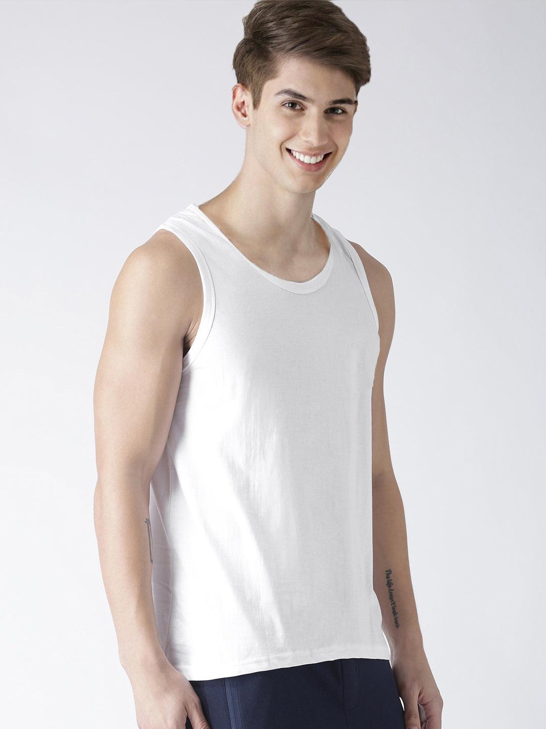 Boys Plain Sleeveless Tshirt - Young Trendz