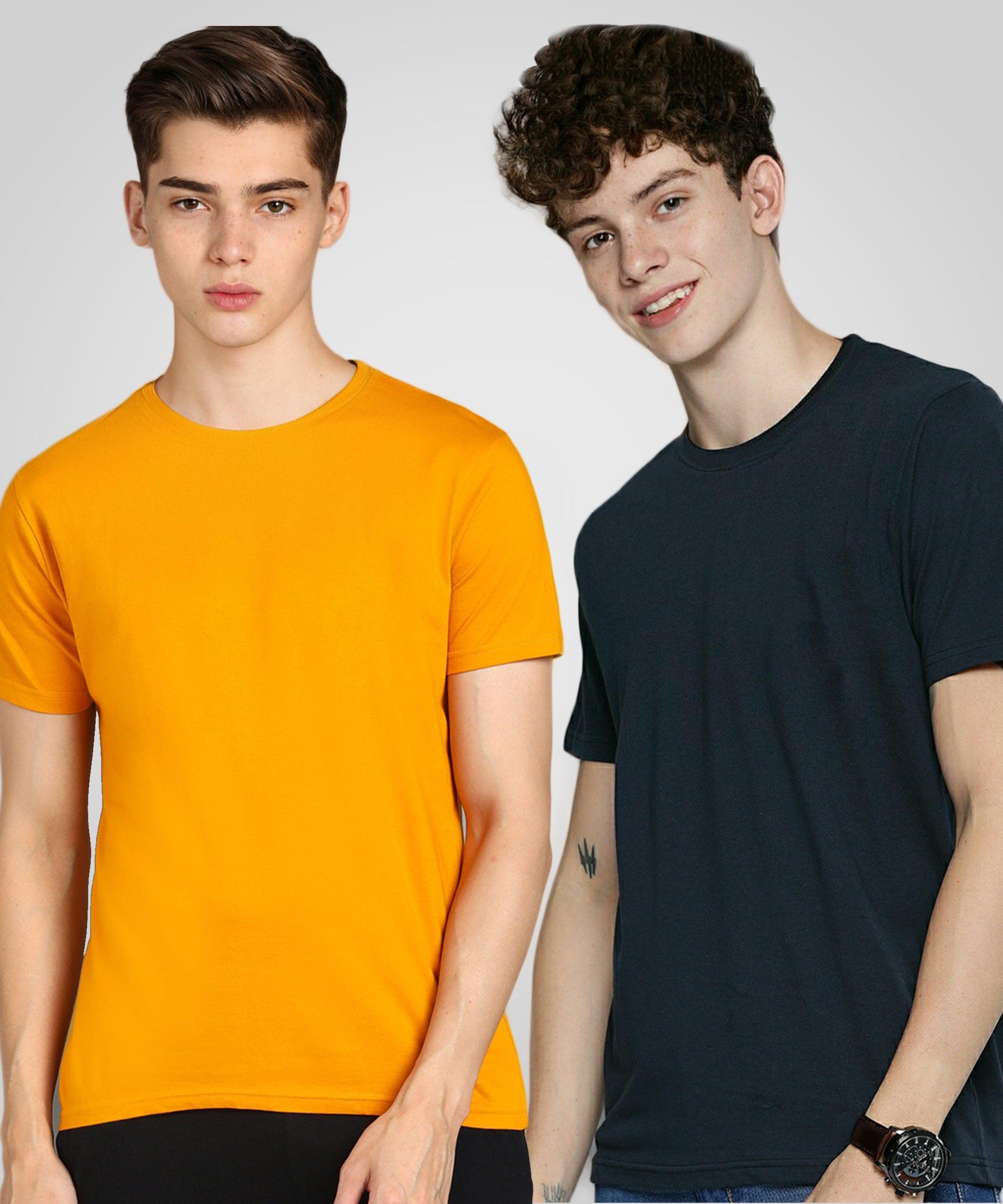 Young Trendz Boys Solid Combo Tshirt - Young Trendz