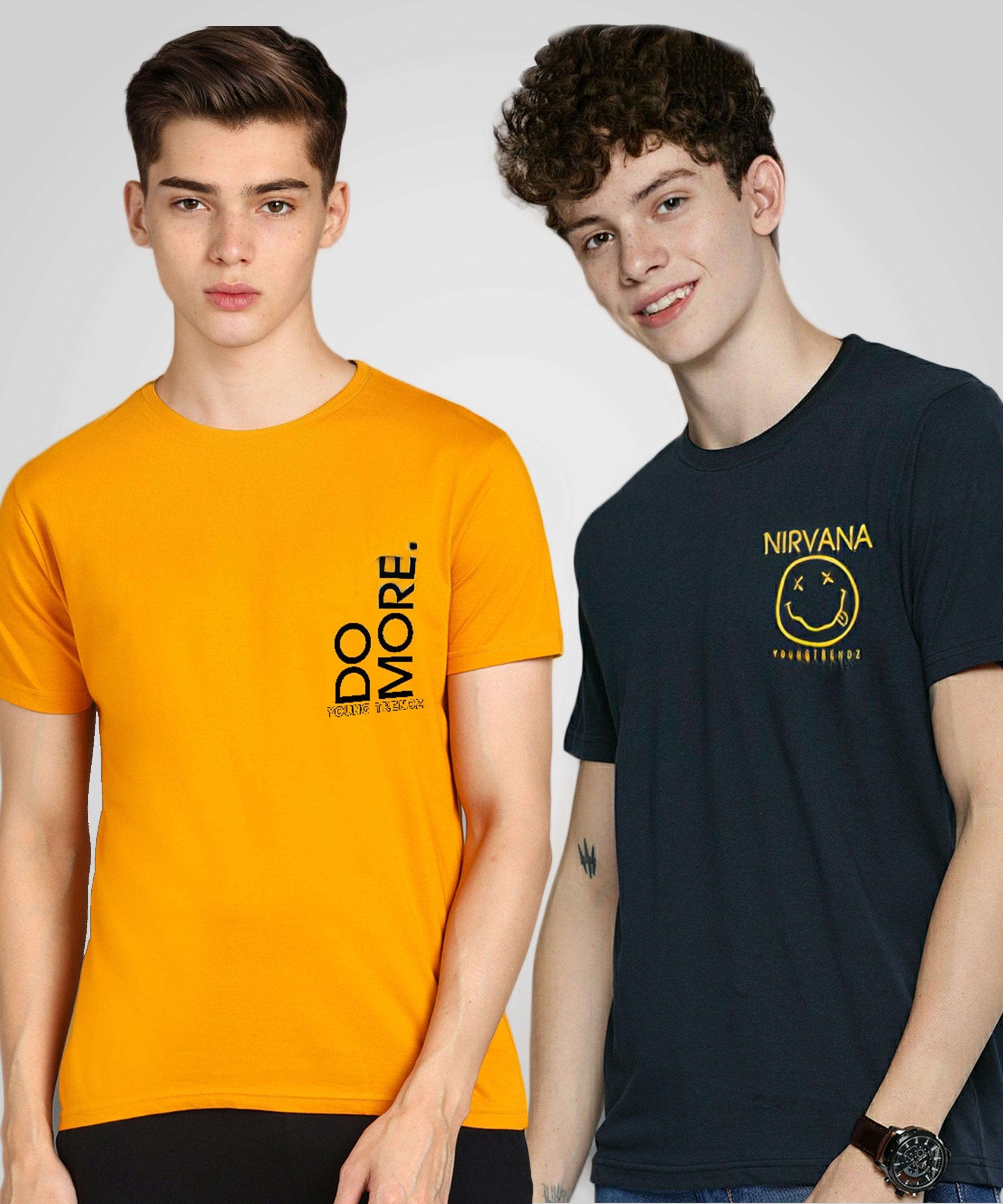 Young Trendz Boys Combo Printed Tshirt(Pack of 2) - Young Trendz