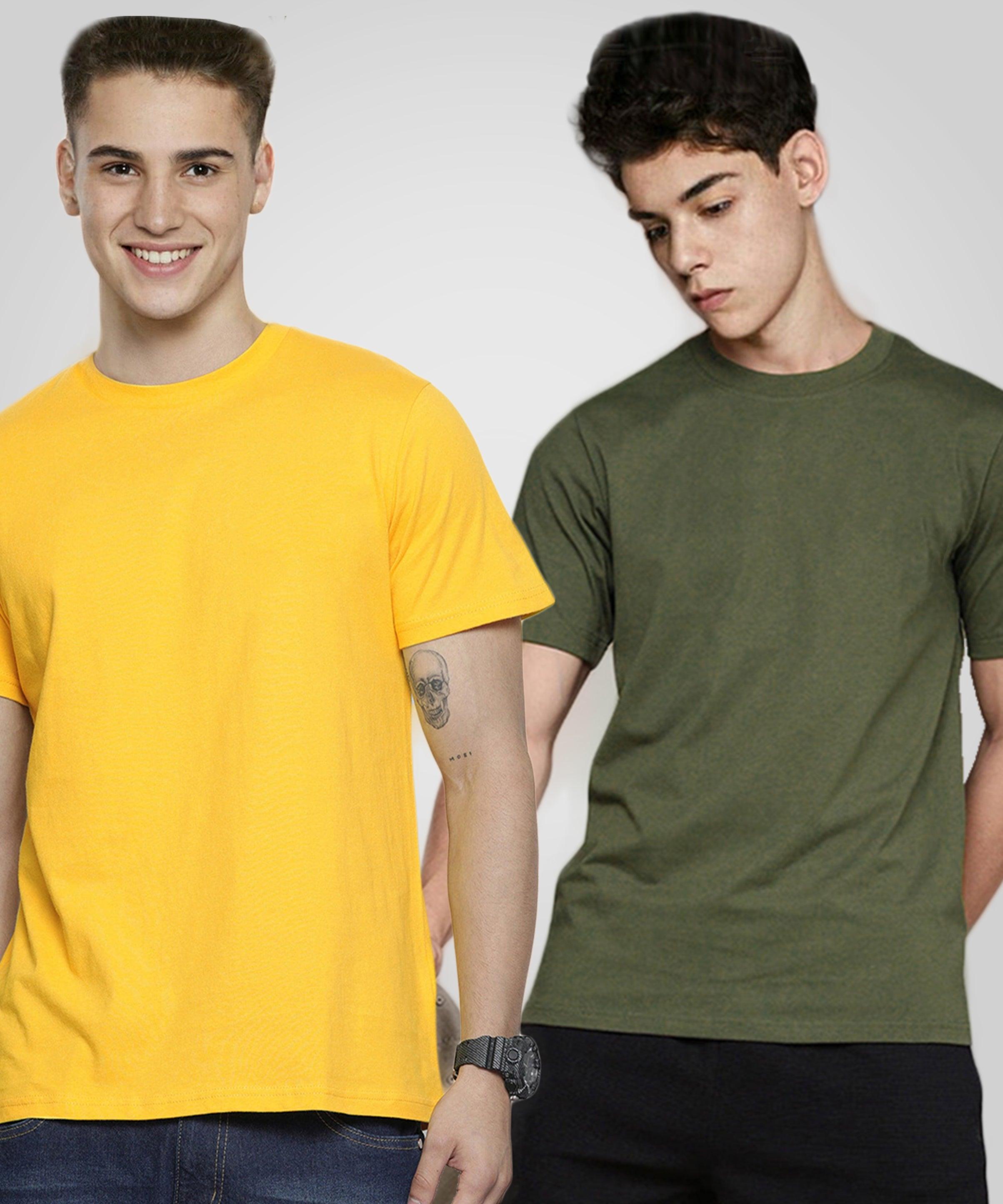 Young Trendz Boys Solid Combo Tshirt - Young Trendz
