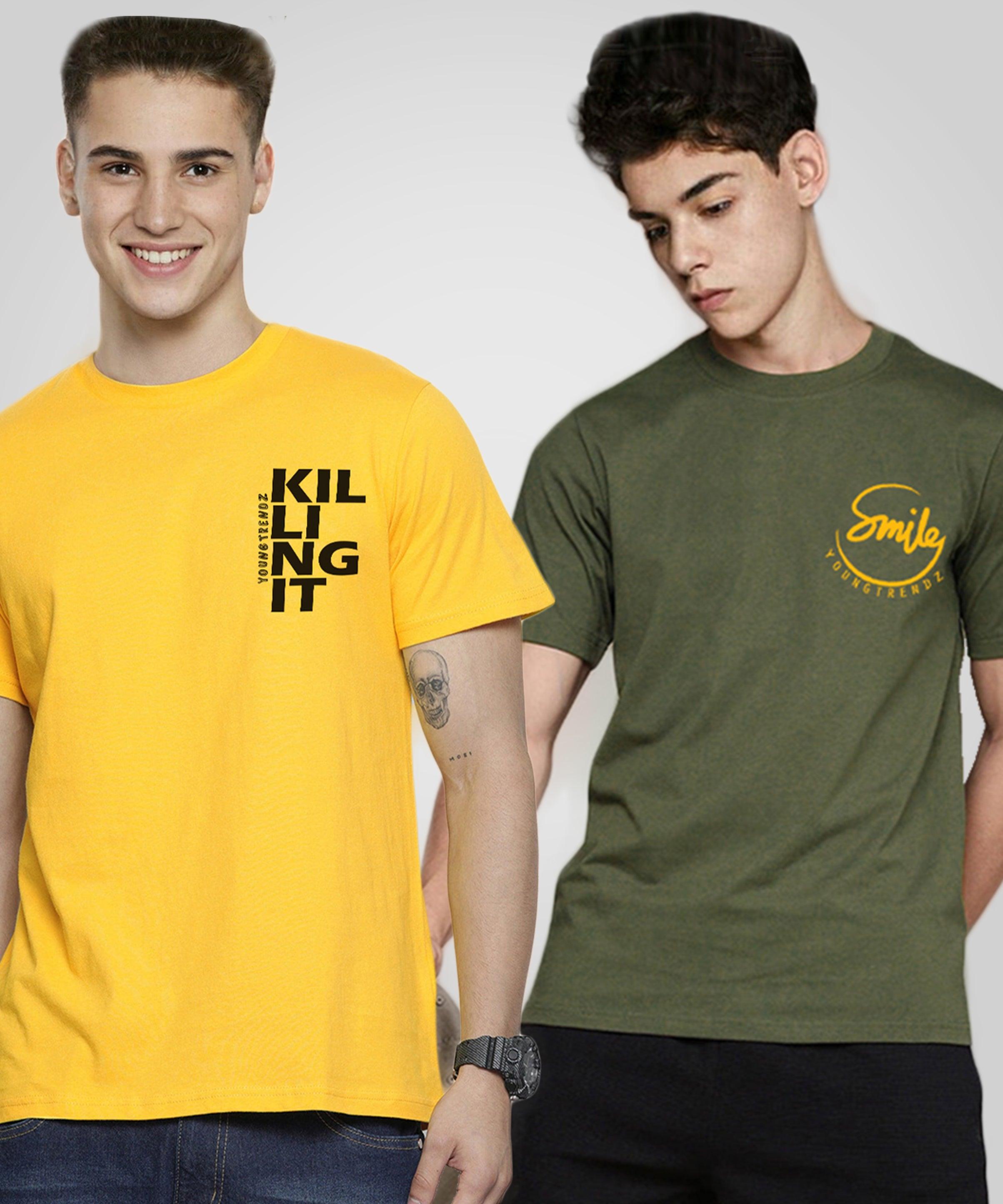 Young Trendz Boys Combo Printed Tshirt(Pack of 2) - Young Trendz