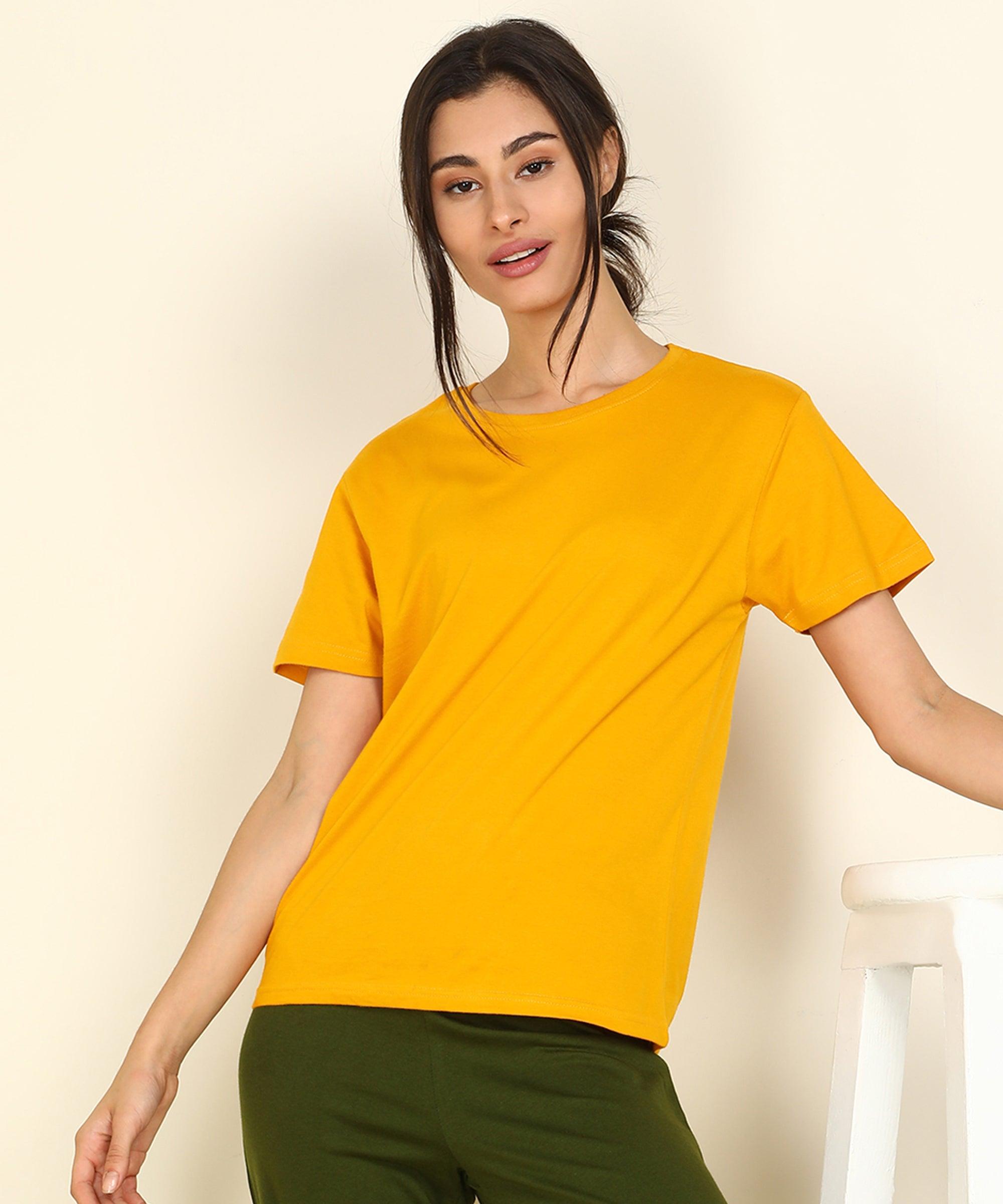 Young Trendz Women Regular Fit Combo Solid Tshirt - Young Trendz
