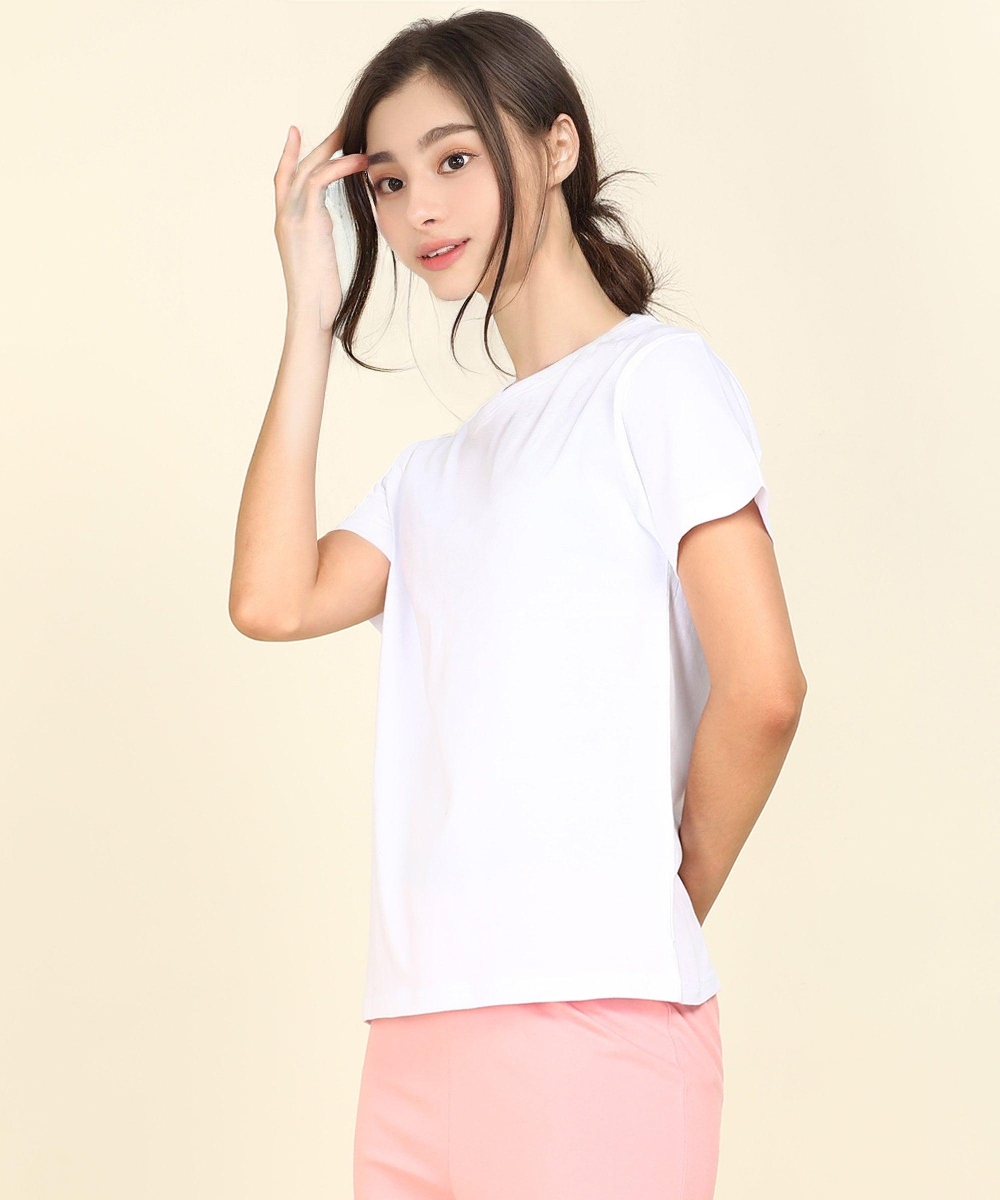 Girls Regular Fit Solid Tshirt - Young Trendz