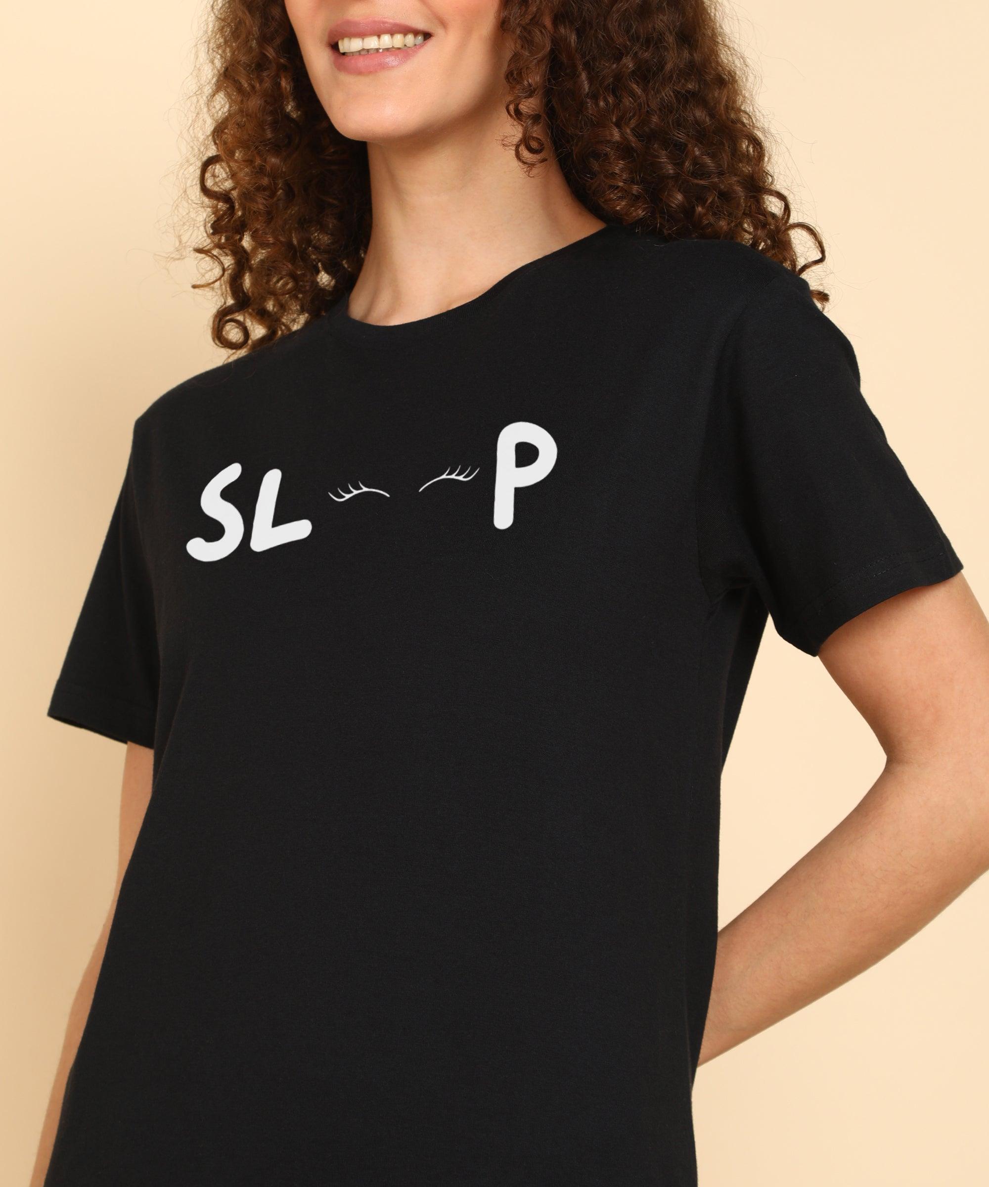 Women Printed Half Sleeve T.Shirt & Shorts Co-Ord Set - Young Trendz