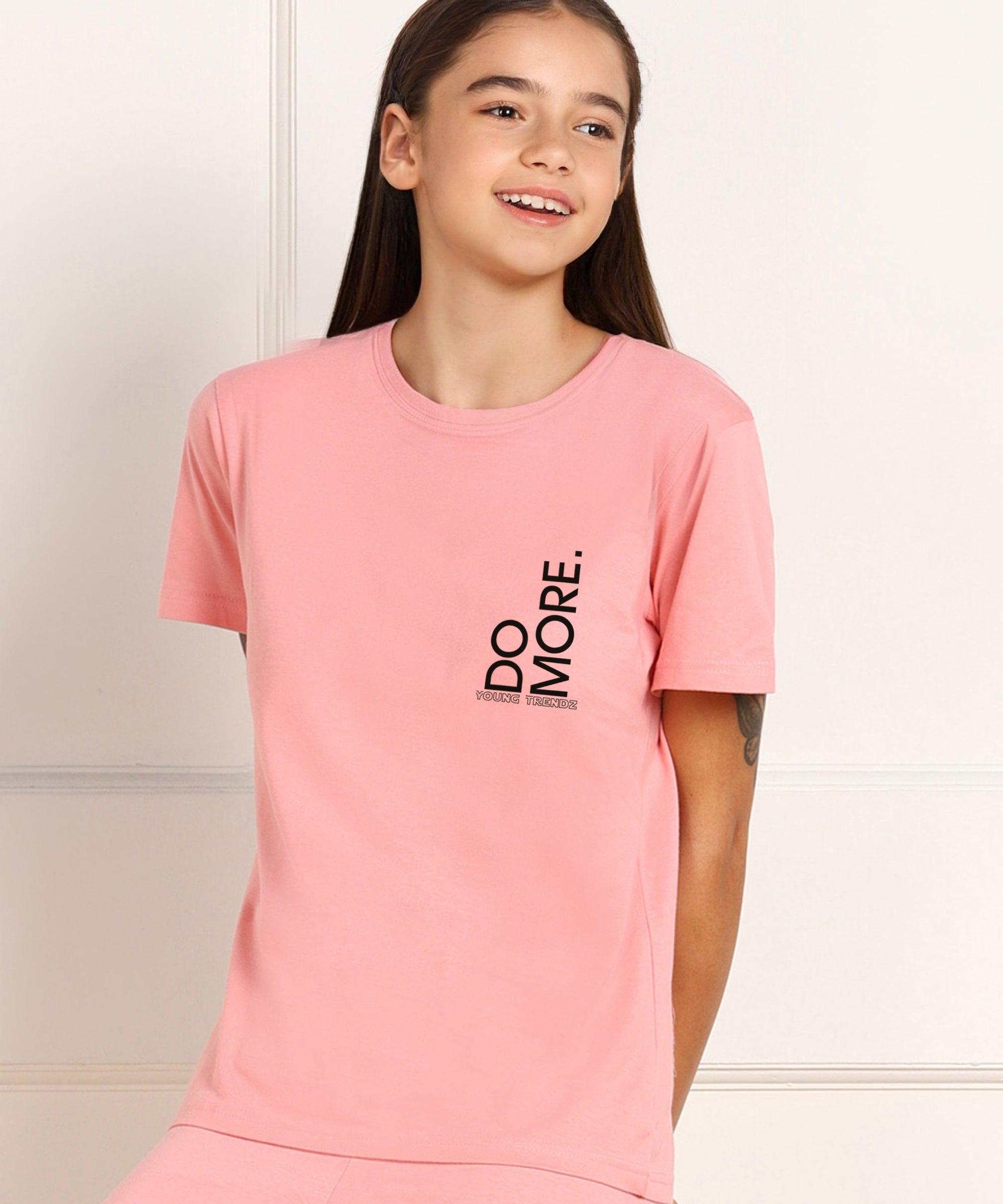 Young Trendz Girls Regular Fit Combo Printed Tshirt (Pack of 5) - Young Trendz