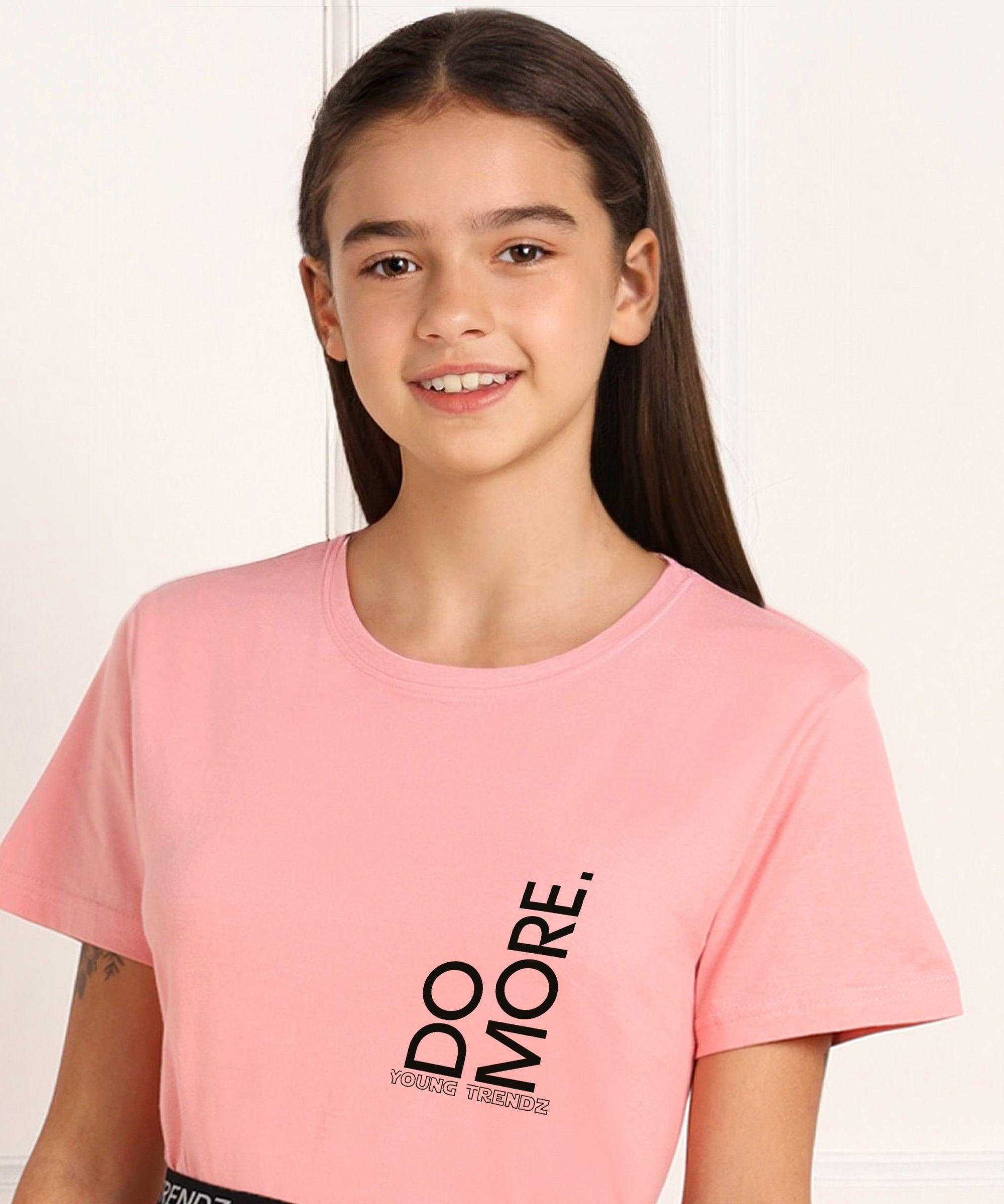 Young Trendz Girls Regular Fit Combo Printed Tshirt (Pack of 2) - Young Trendz