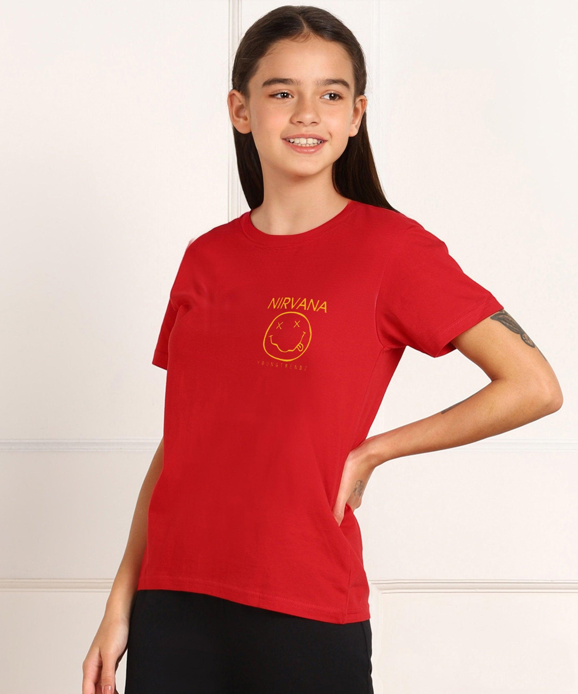 Young Trendz Girls Regular Fit Combo Printed Tshirt (Pack of 5) - Young Trendz