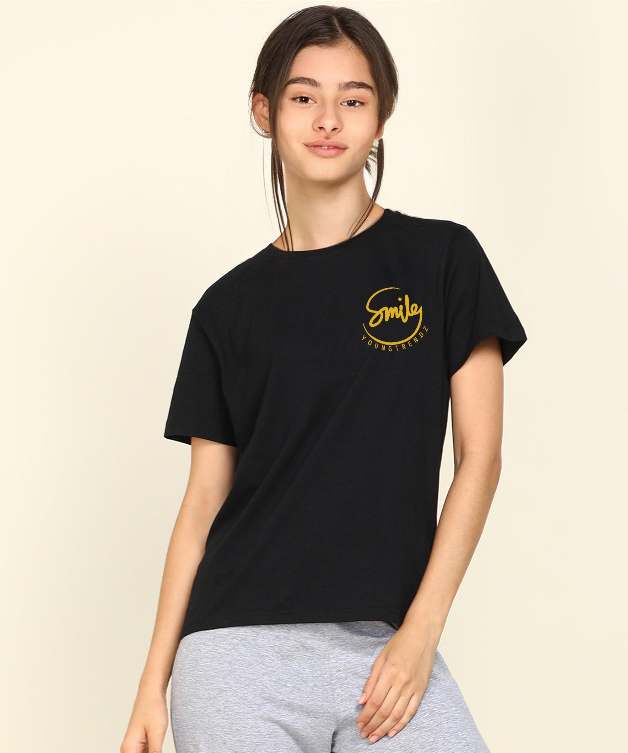 Young Trendz Girls Regular Fit Combo Printed Tshirt (Pack of 2) - Young Trendz