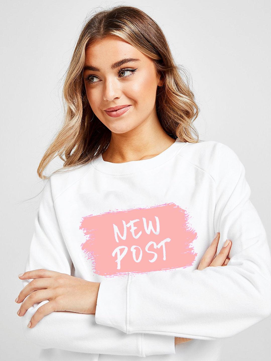 Womens Full Sleeve Printed Sweatshirt - Young Trendz