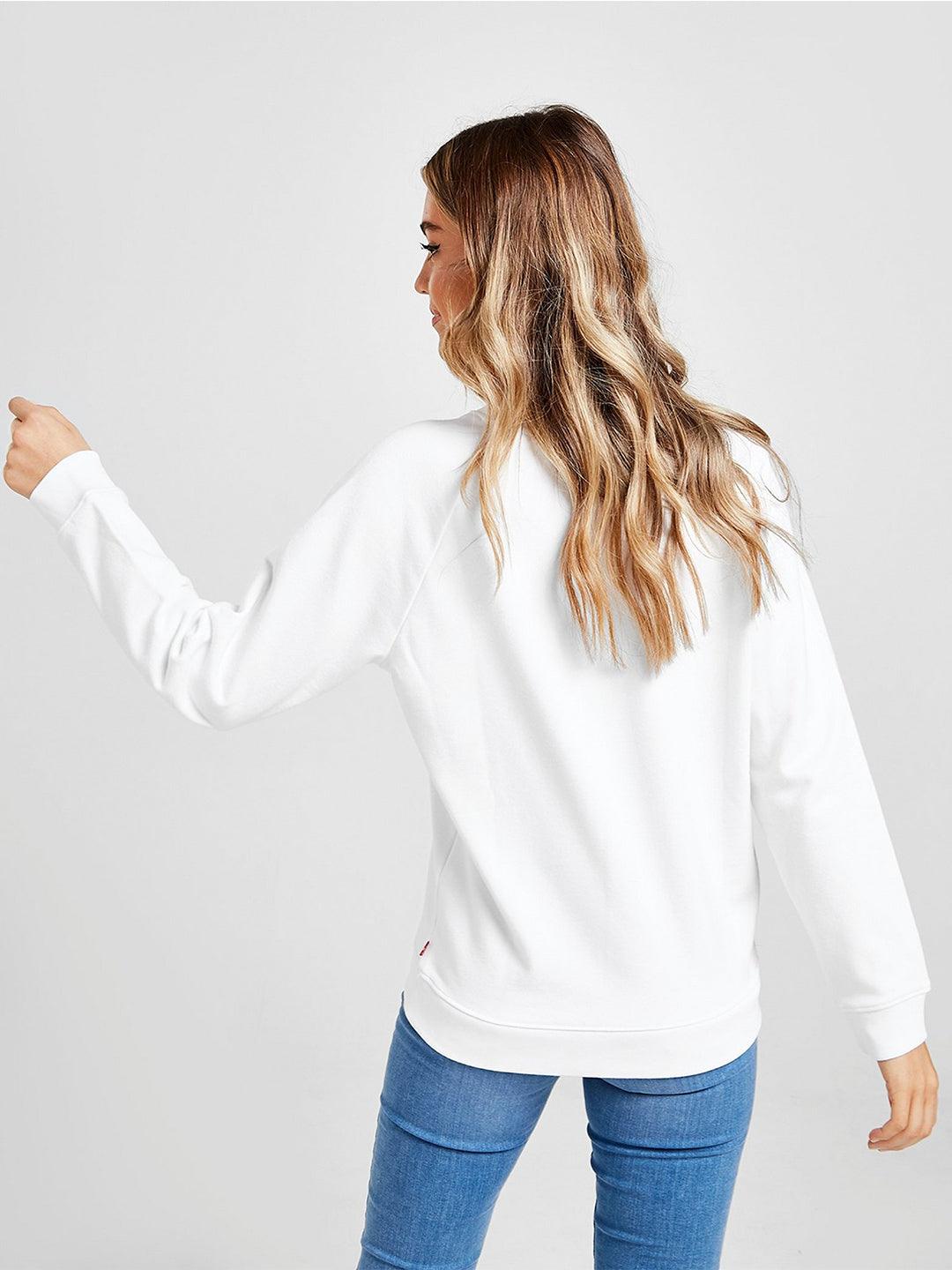 Womens Full Sleeve Printed Sweatshirt - Young Trendz