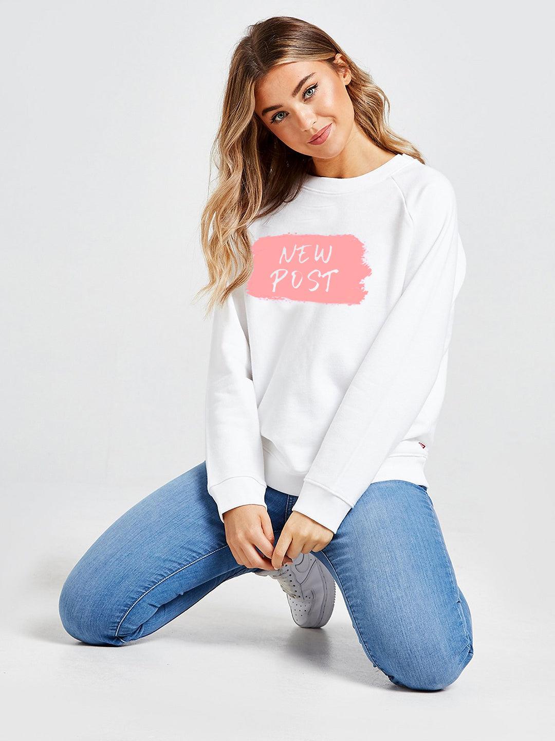Womens Full Sleeve Printed Sweatshirt - Young Trendz