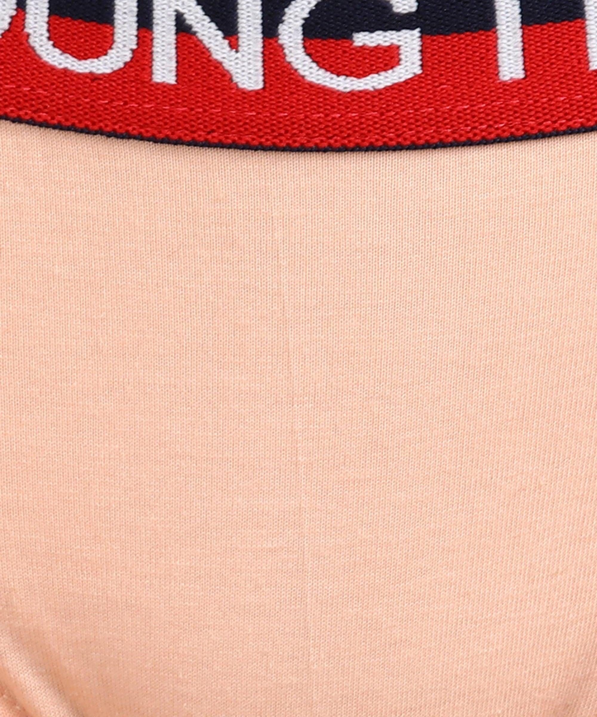 Young Trendz Women Love Elastic Hipster Peach colour Panty - Organic Cotton - Young Trendz