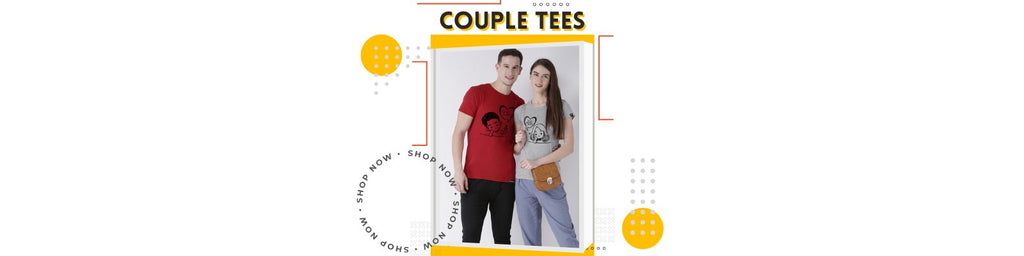 Couple T-Shirts - Printed | Matching T Shirts for Couples | Couple Tees | Customized Couple T Shirts | King Queen T Shirts | Hubby Wife T-Shirts | Husband Wife T-Shirts