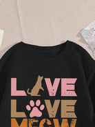 Pawsitively Adorable: Cat Lovers' Printed Unisex Sweatshirt – Cozy Up in Feline Fashion! - Young Trendz