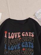 Pawsitively Adorable: Cat Lovers' Printed Unisex Sweatshirt – Cozy Up in Feline Fashion! - Young Trendz