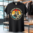 Cute German - German Shephered Printed T-shirt for Men & Women - Young Trendz