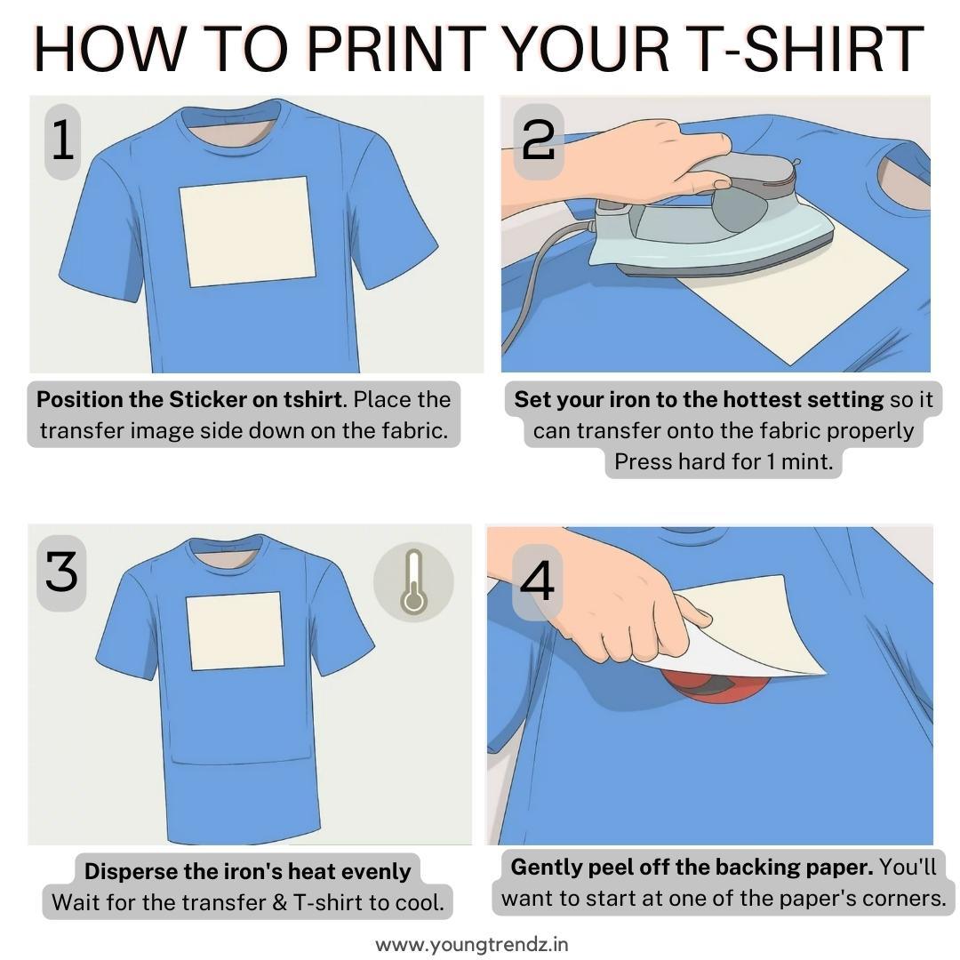 Rock It DIY T-Shirt Printing Kit: Express Your Creativity with