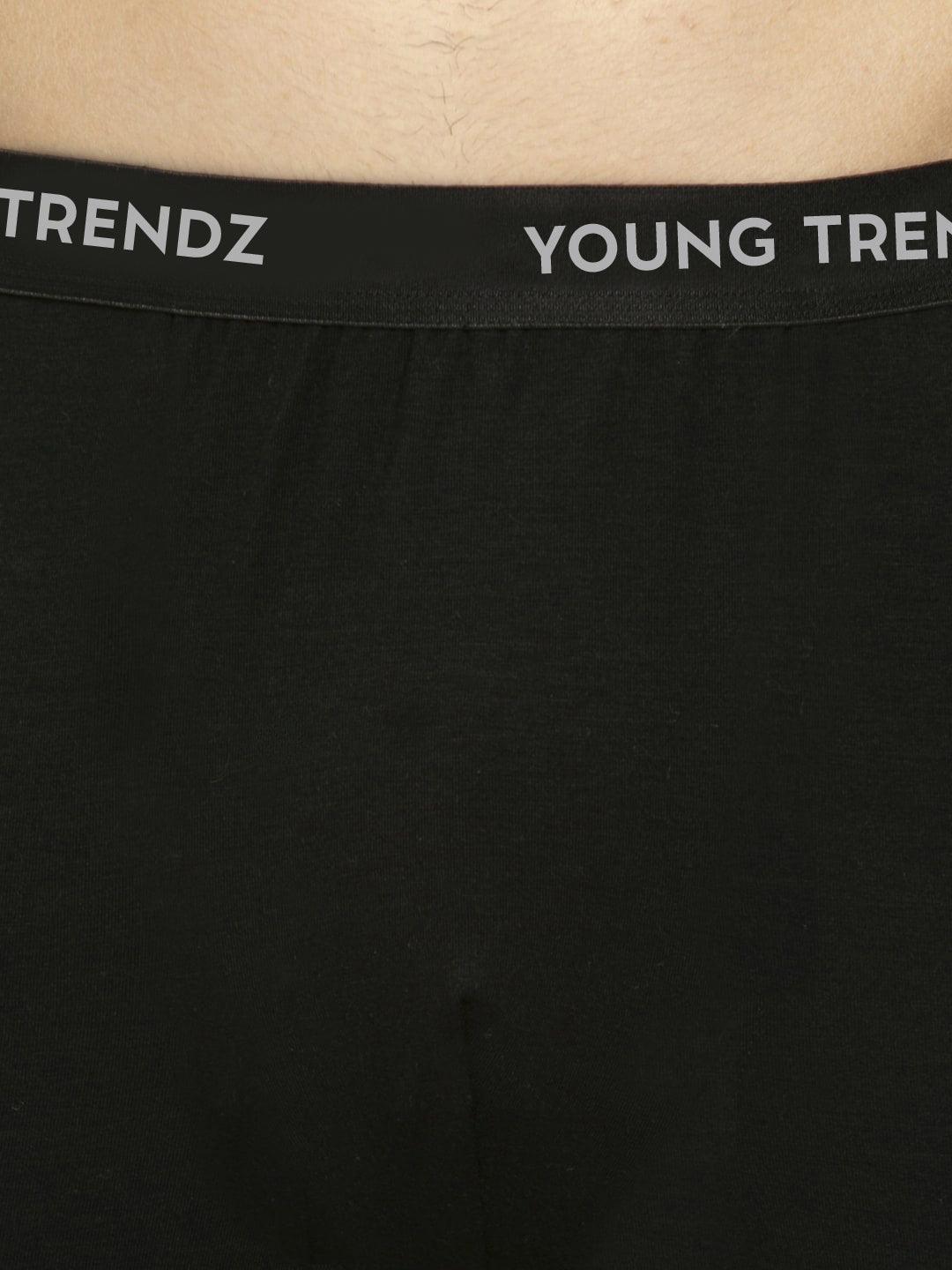 Ultimate Warmth: Men's Thermal Pants for Winter Comfort - (Black) - Young Trendz