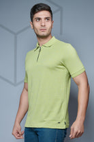 Textures Knit Zip Polo - Comfort Fit Tee - Young Trendz