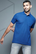 Pocket Perfection: Trendy Solid Plain Polo Tee – High-Volume Style for Every Wardrobe! - Young Trendz