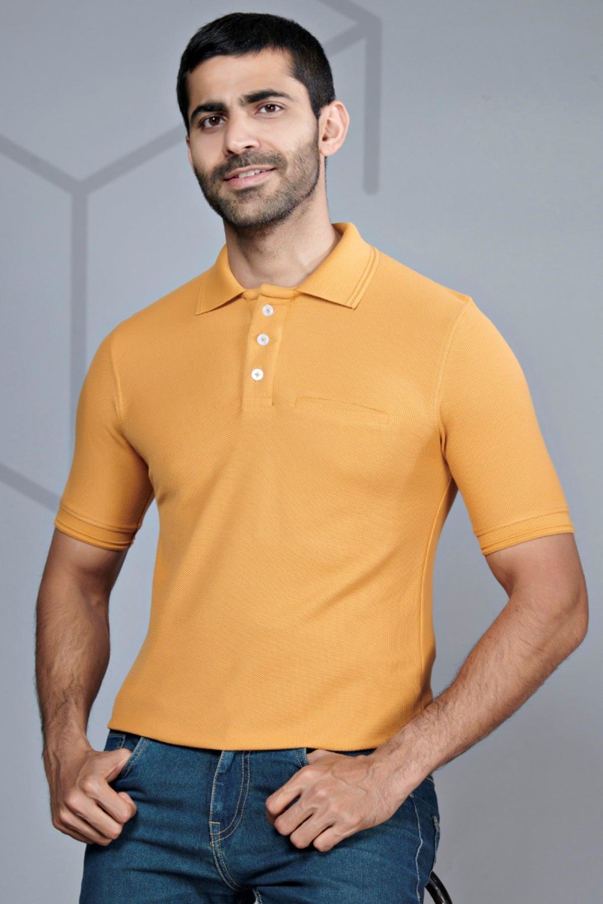 Pocket Perfect: Solid Polo Tees – Trendy, Versatile, and Ready for Anything! - Young Trendz