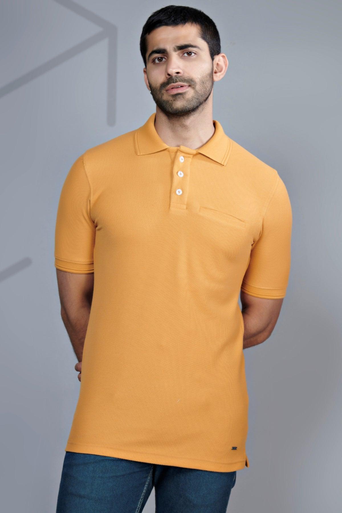 Pocket Perfect: Solid Polo Tees – Trendy, Versatile, and Ready for Anything! - Young Trendz